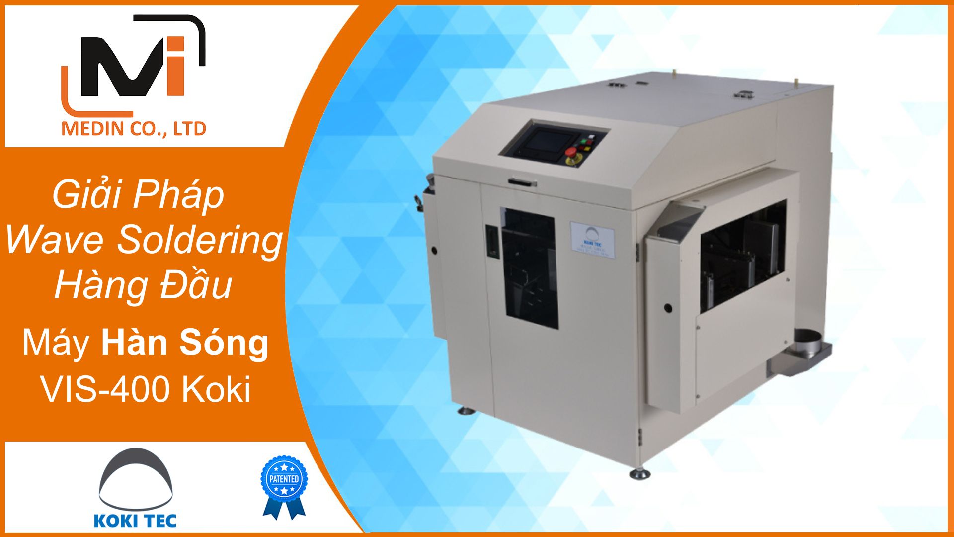 Máy Hàn Sóng VIS-400 Koki - Giải Pháp Wave Soldering Hàng Đầu